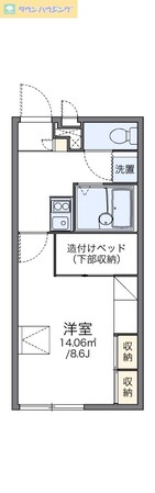 レオパレスマ　メゾンの物件間取画像